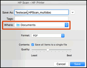 Hp printer scanner software for mac